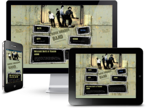 Band Website Builder